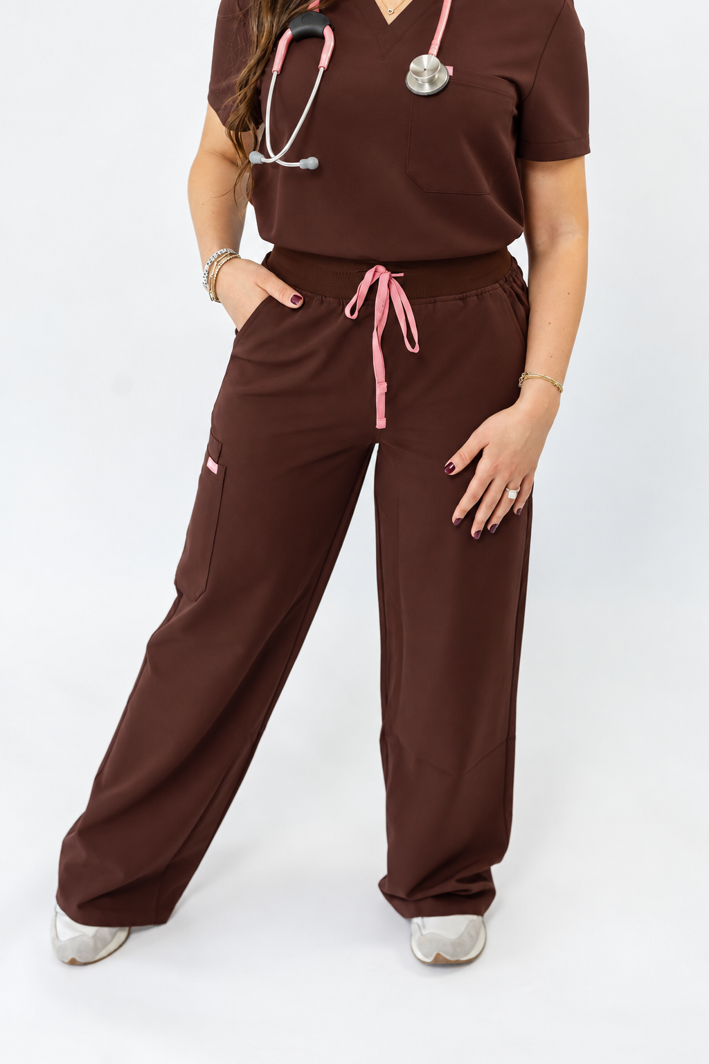 Chocolate Wide Leg Bottom