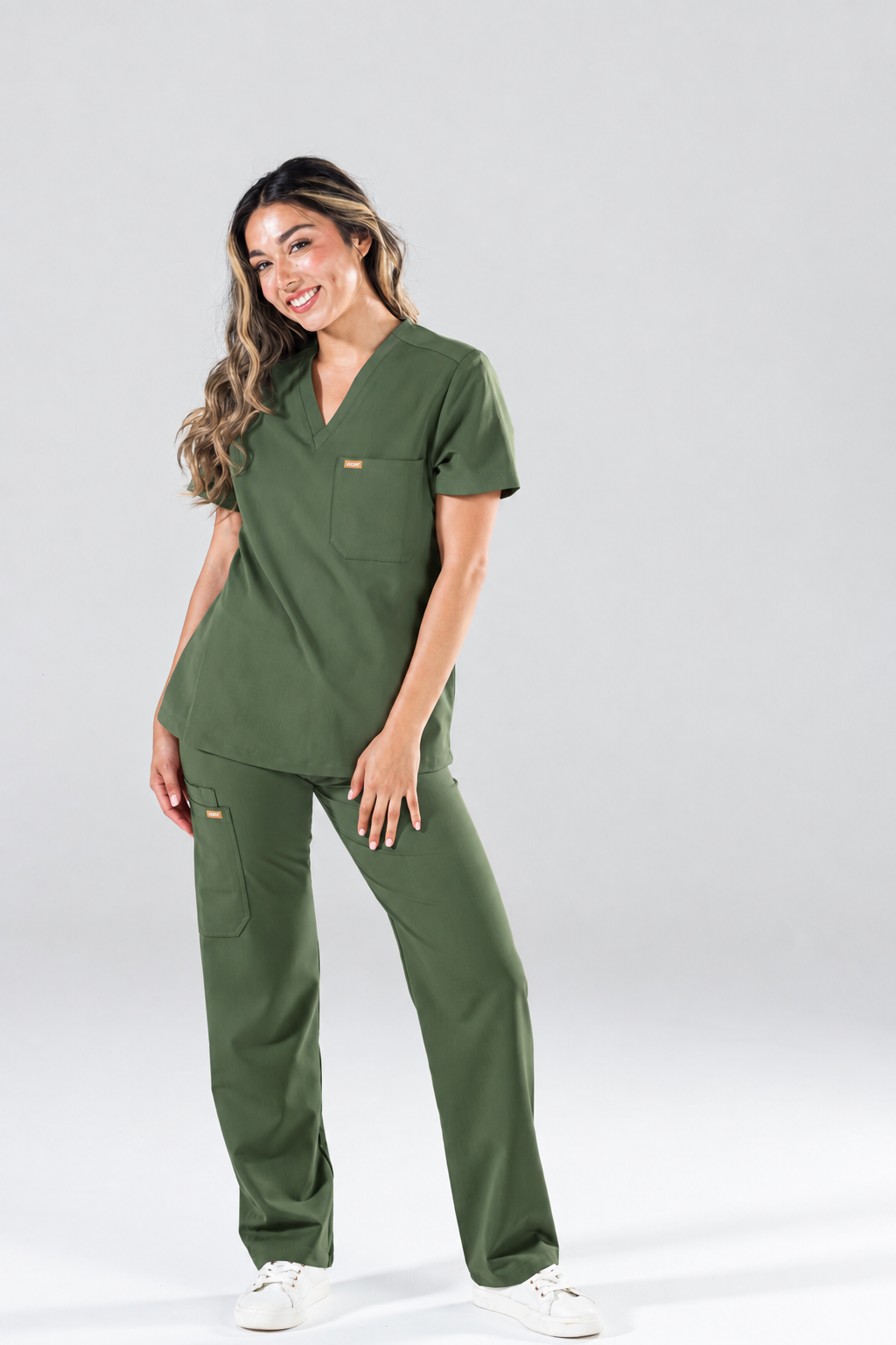 Forest Green Straight Leg Bottom