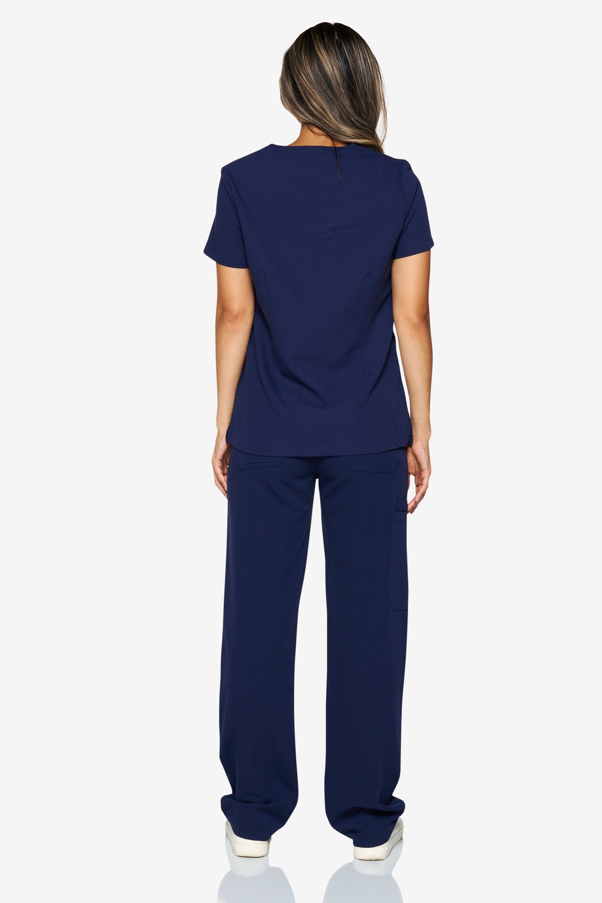 Navy Straight Leg Bottom