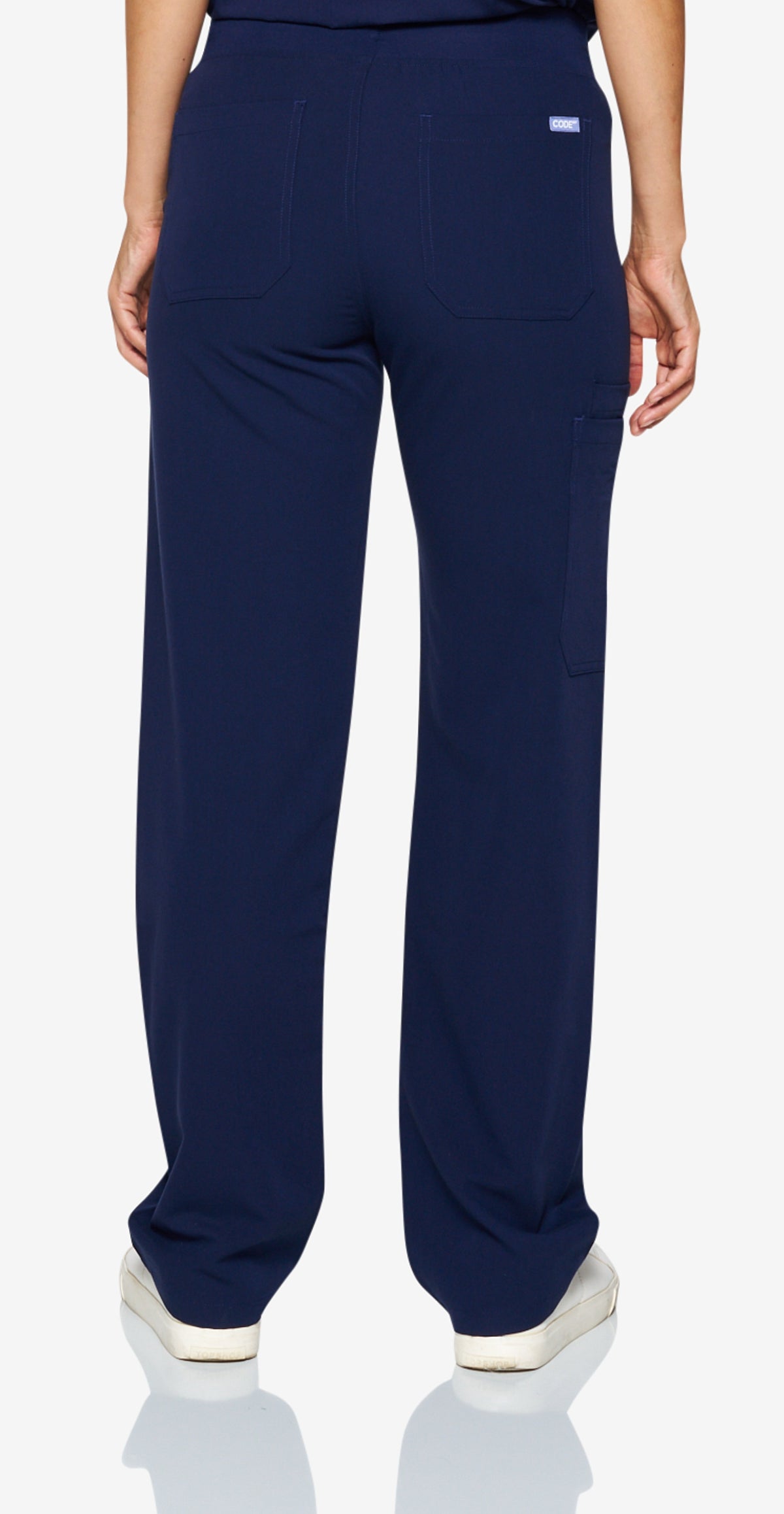Navy Straight Leg Bottom