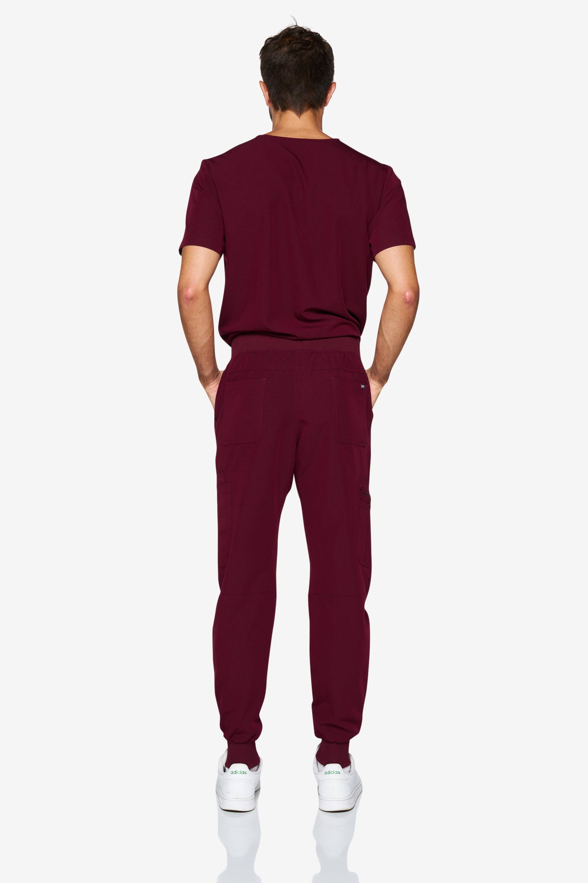 Burgundy Fit Jogger | Pulse Collection | Men