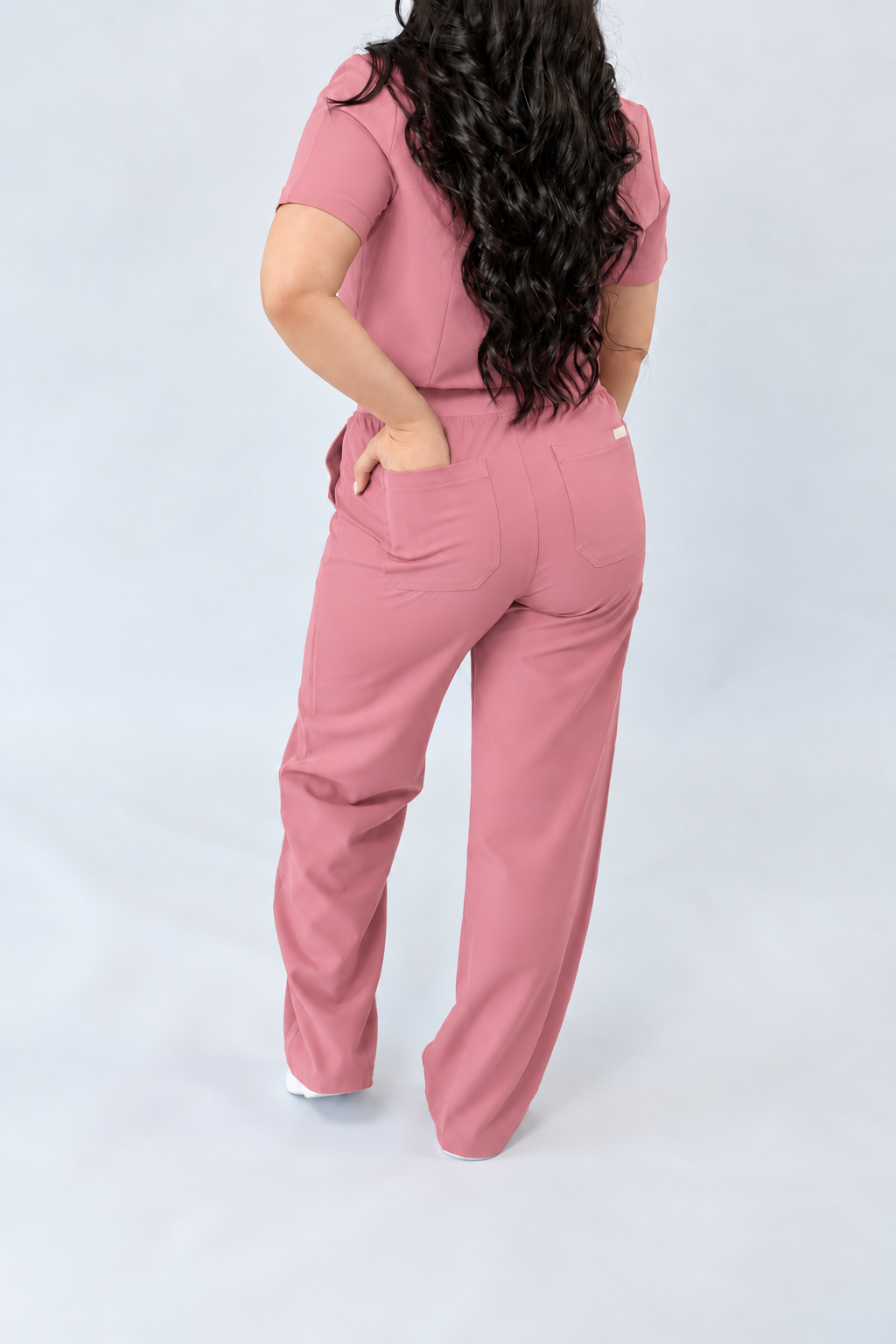 Mauve Wide Leg Bottom