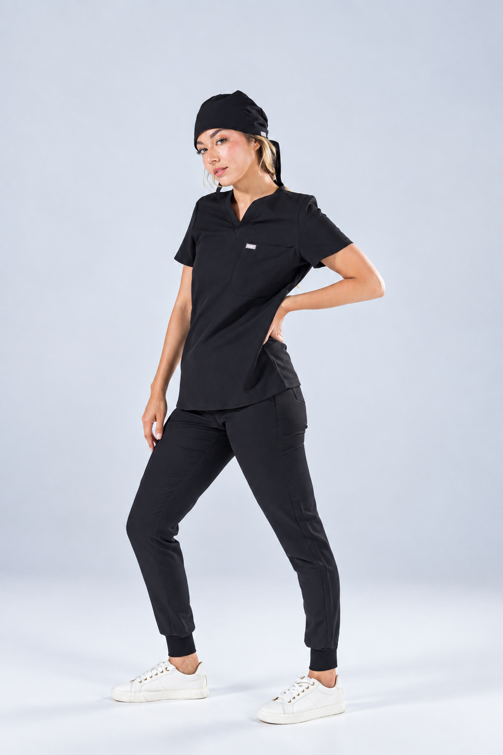Black Fit Jogger Bottom