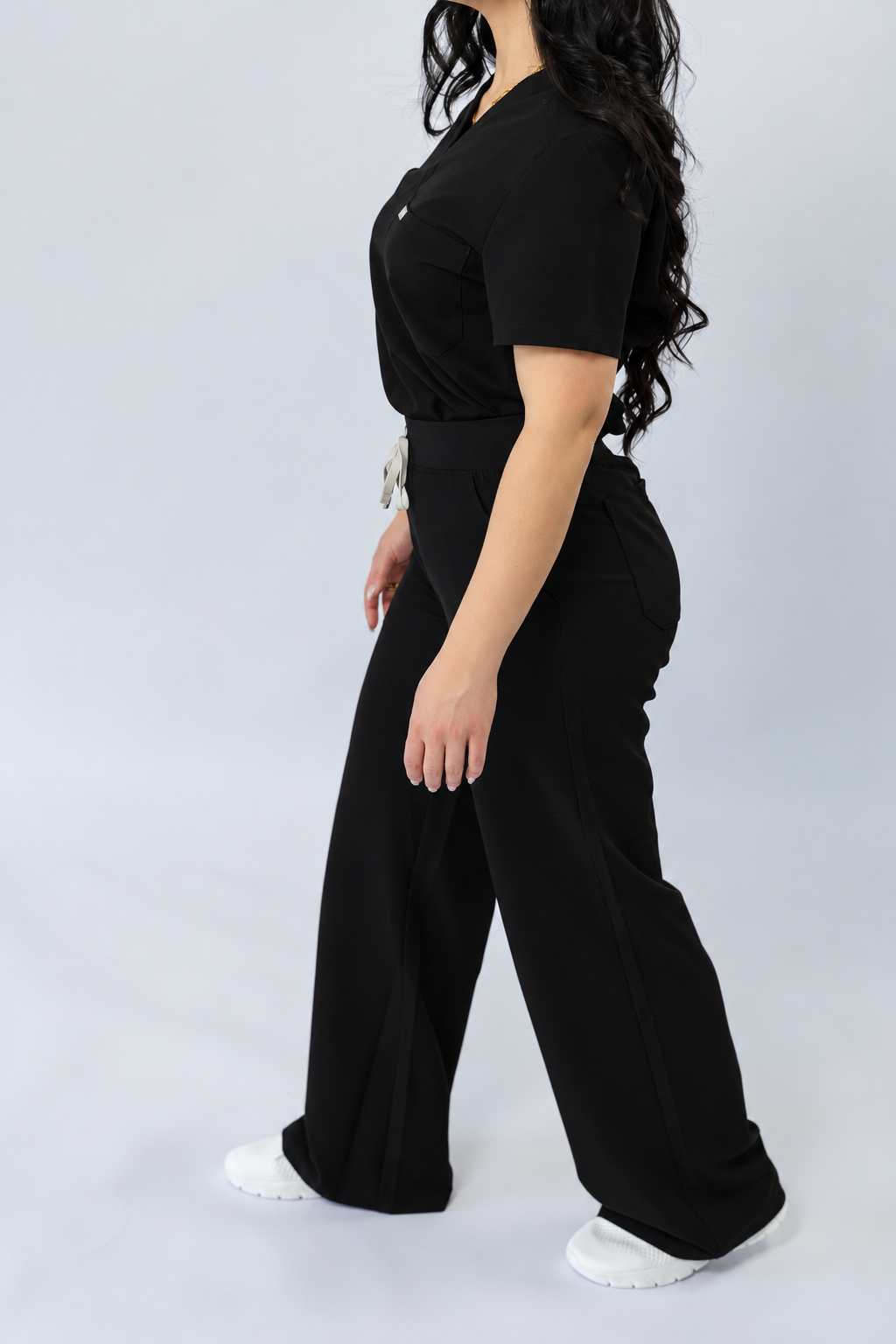 Black Wide Leg Bottom