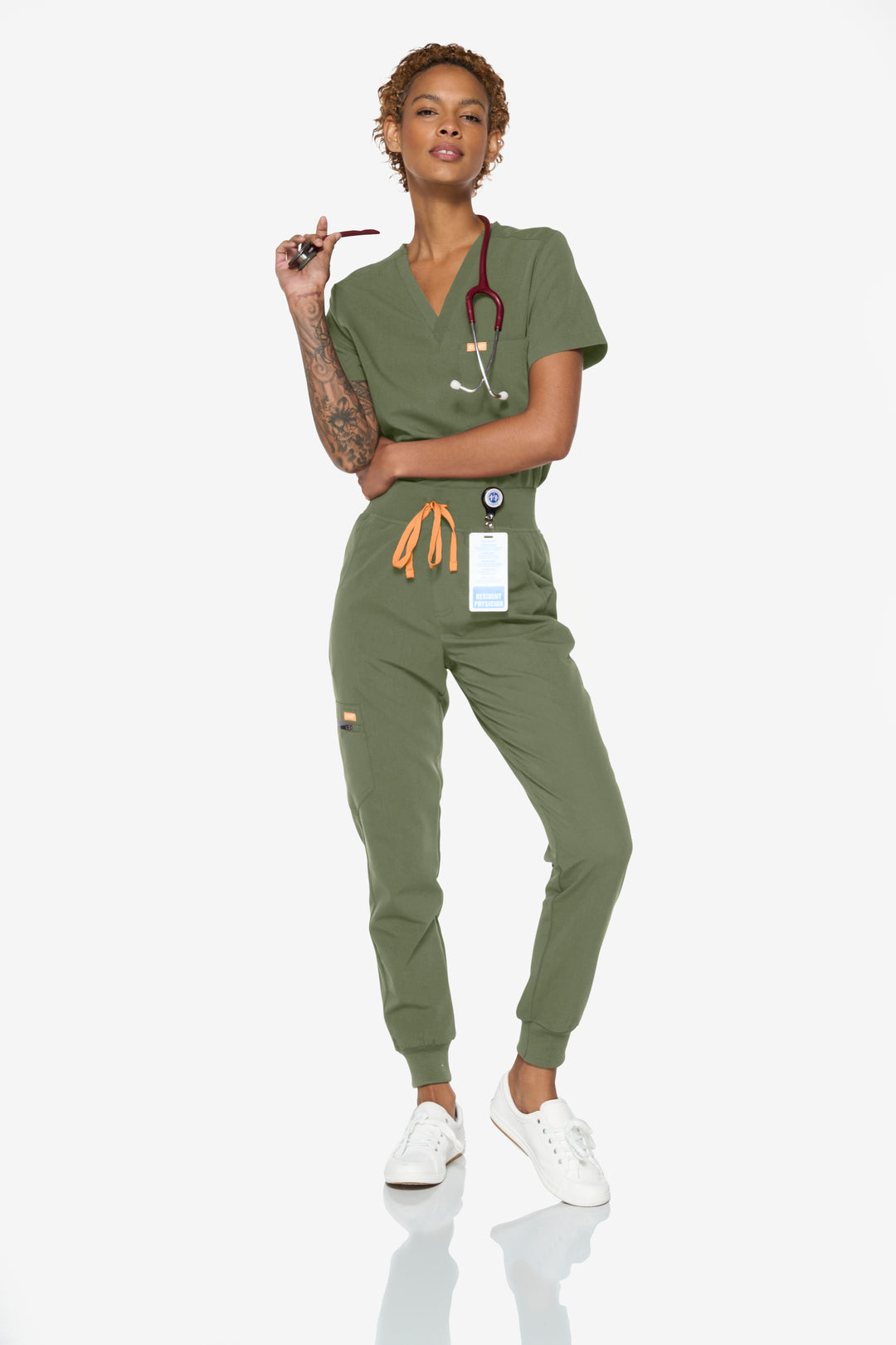Arctic Ceil Blue Fit Joggers | Storm Collection | Medical Scrubs