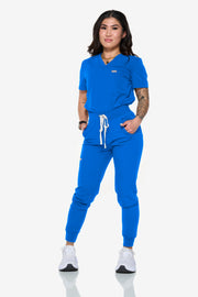 Royal Blue High-Waisted Fit Jogger