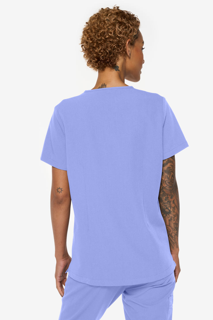 Lilac Scrub Top