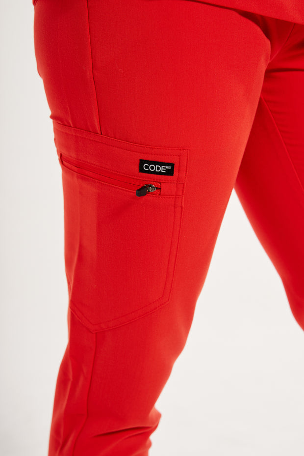 BLAZE Red Joggers