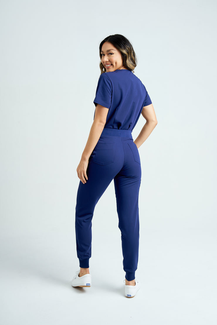 Navy Scrub Top Bodysuit |