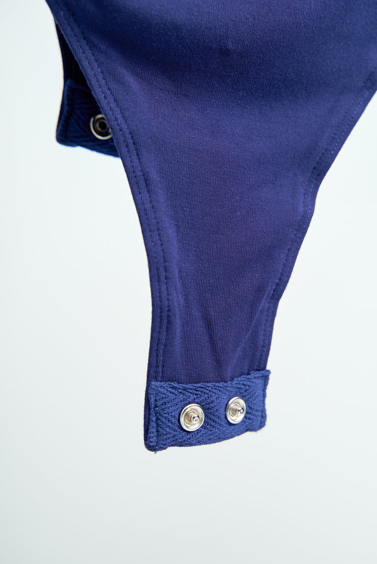 Navy Scrub Top Bodysuit |
