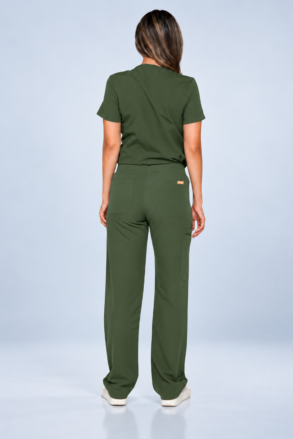 Forest Green Straight Leg Bottom