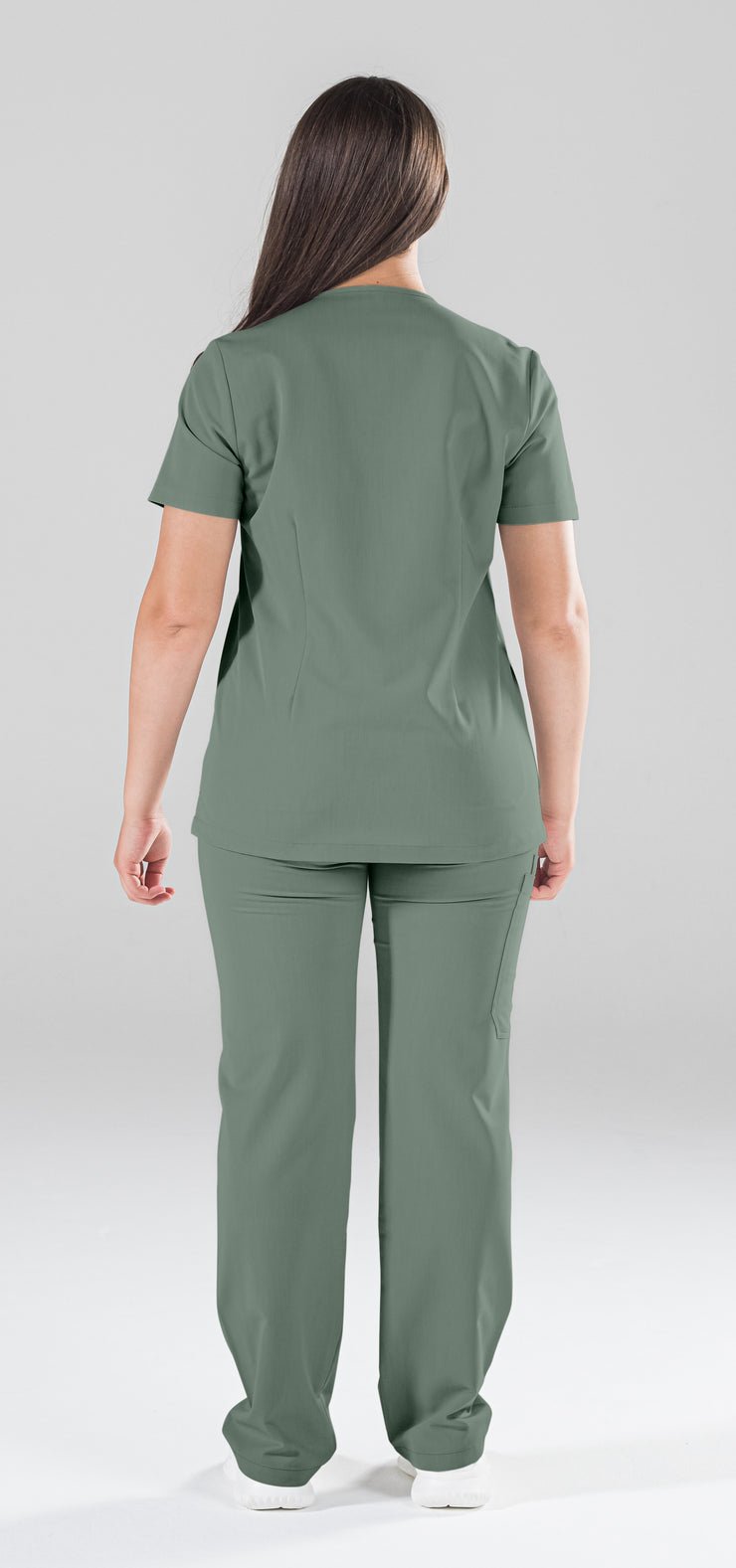 Pantalón médico Olive Fit con pernera recta | Colección de choque