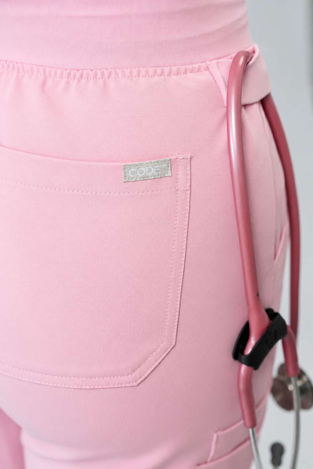 Powder Pink Wide Leg Bottom