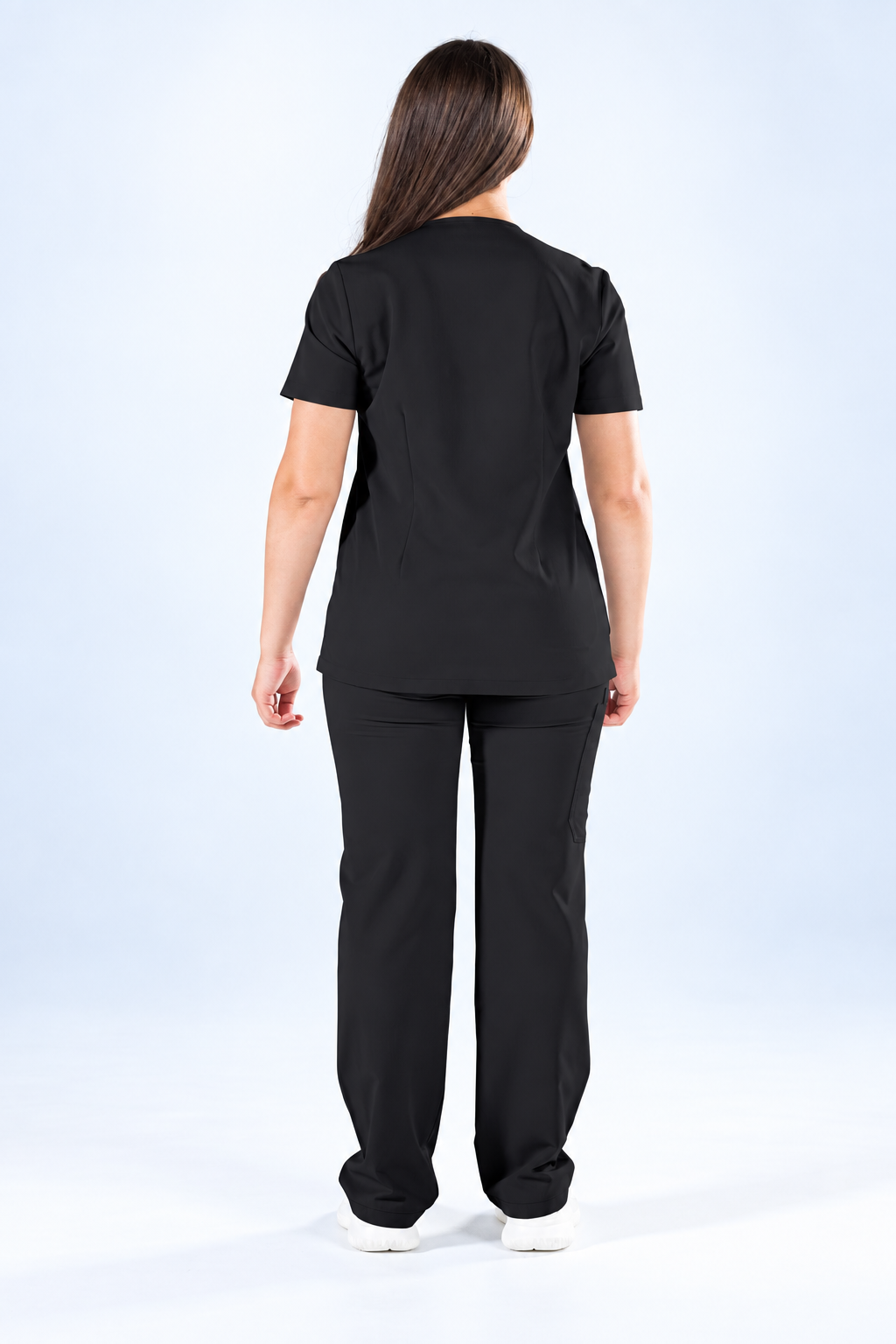 Black Straight Leg Bottom