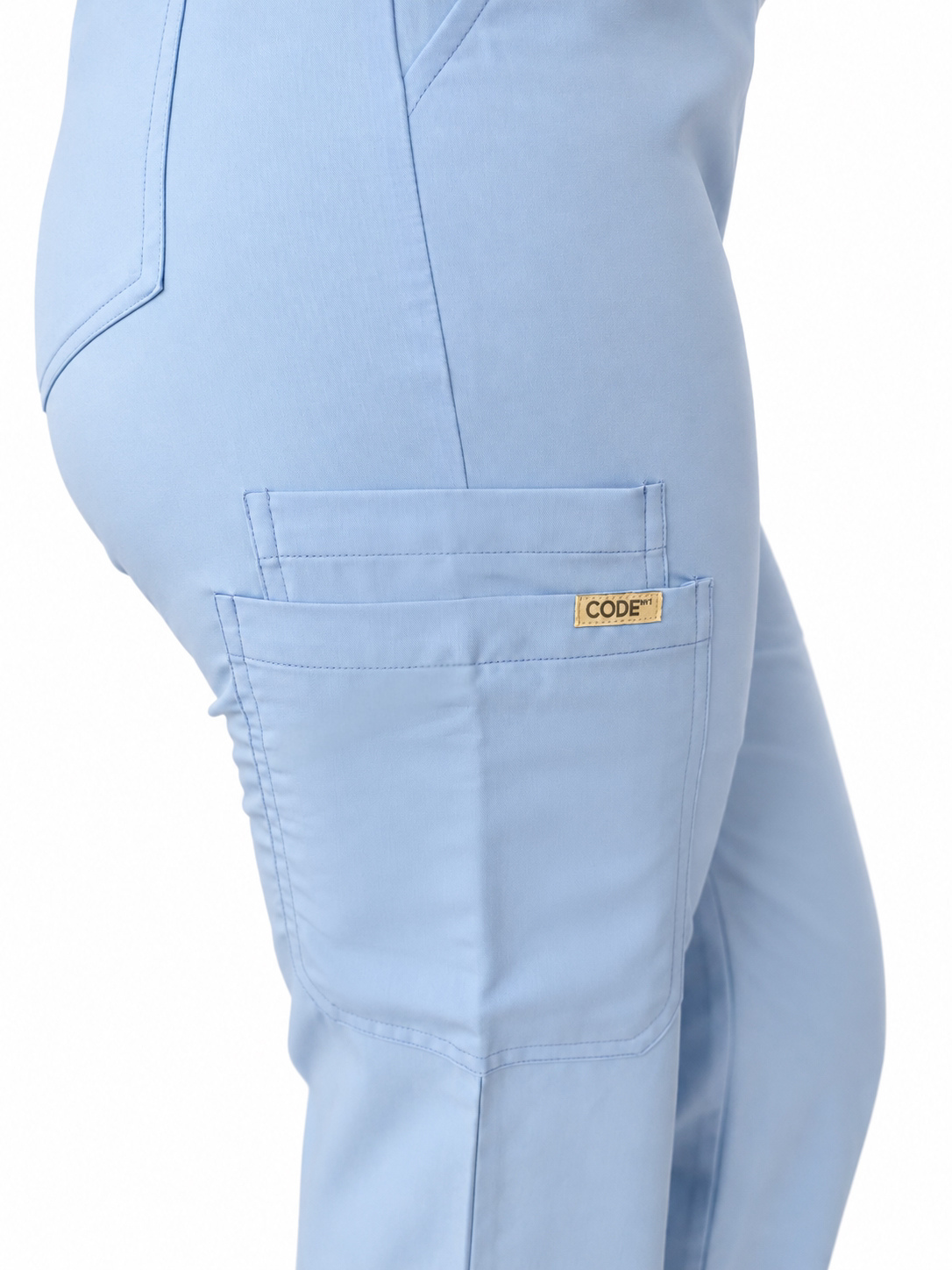 Sky Blue Wide Leg Bottom