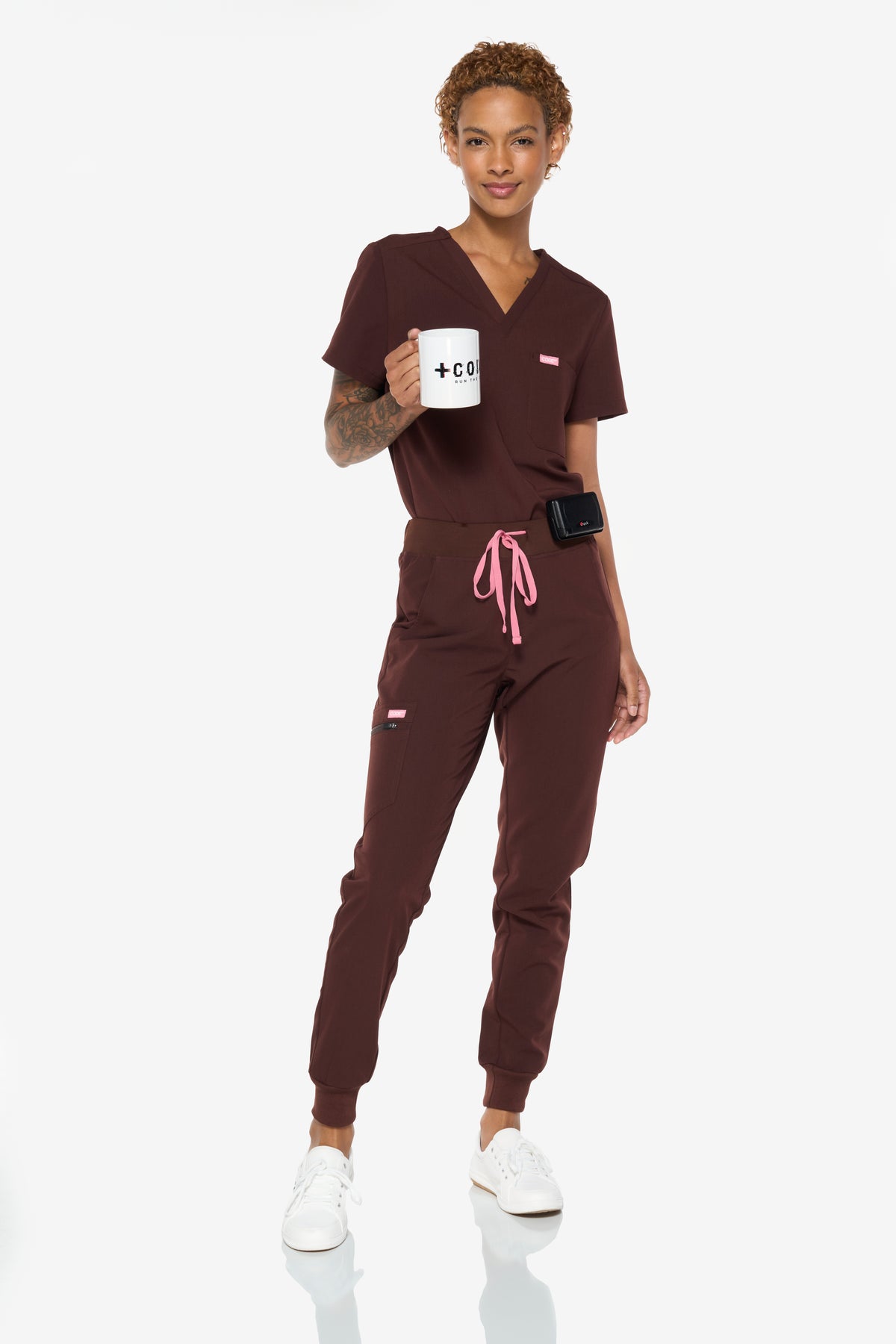Chocolate Fit Jogger Bottom