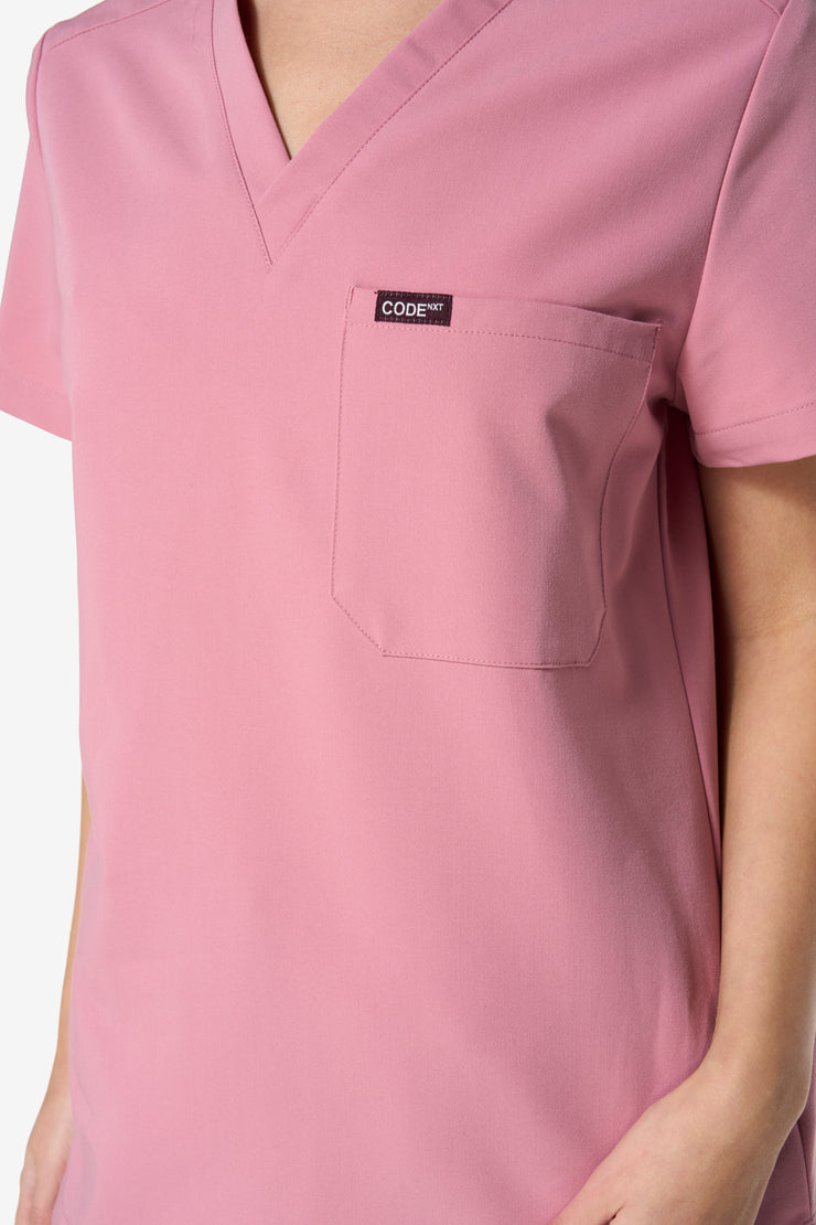 Dulce Scrub Top | Coffee Collection