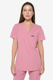 Dulce Scrub Top | Coffee Collection