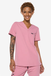 Dulce Scrub Top | Coffee Collection