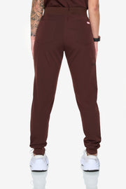 Jogger de talle alto color chocolate | Colección de café 