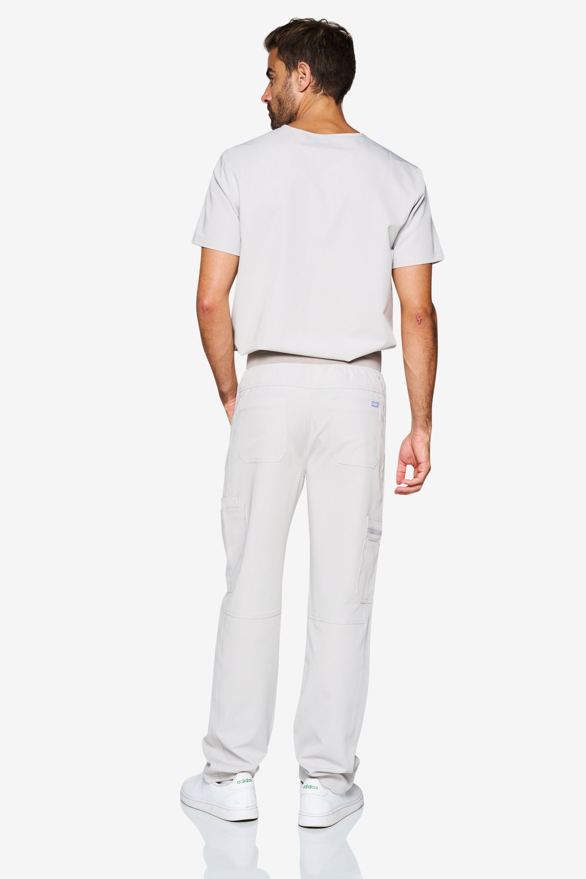 Overcast Grey Fit Straight Leg Pant | Storm | Men