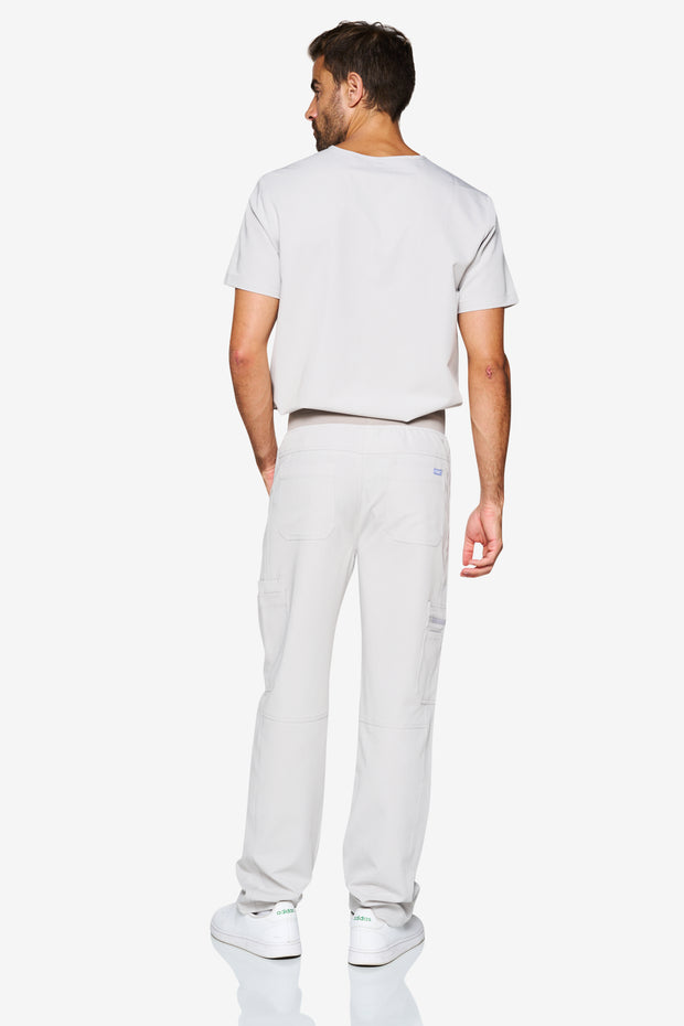 Overcast Grey Fit Straight Leg Pant | Storm | Men
