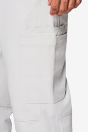 Pantalón de pernera recta de ajuste gris nublado | Tormenta | Hombres 