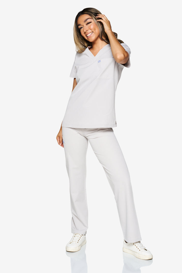 Overcast Grey Fit Straight Leg Pant | Storm Collection