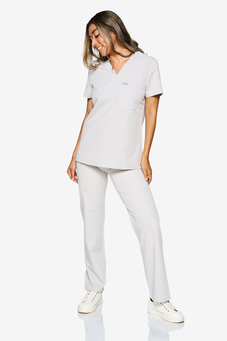 Overcast Grey Fit Straight Leg Pant | Storm Collection