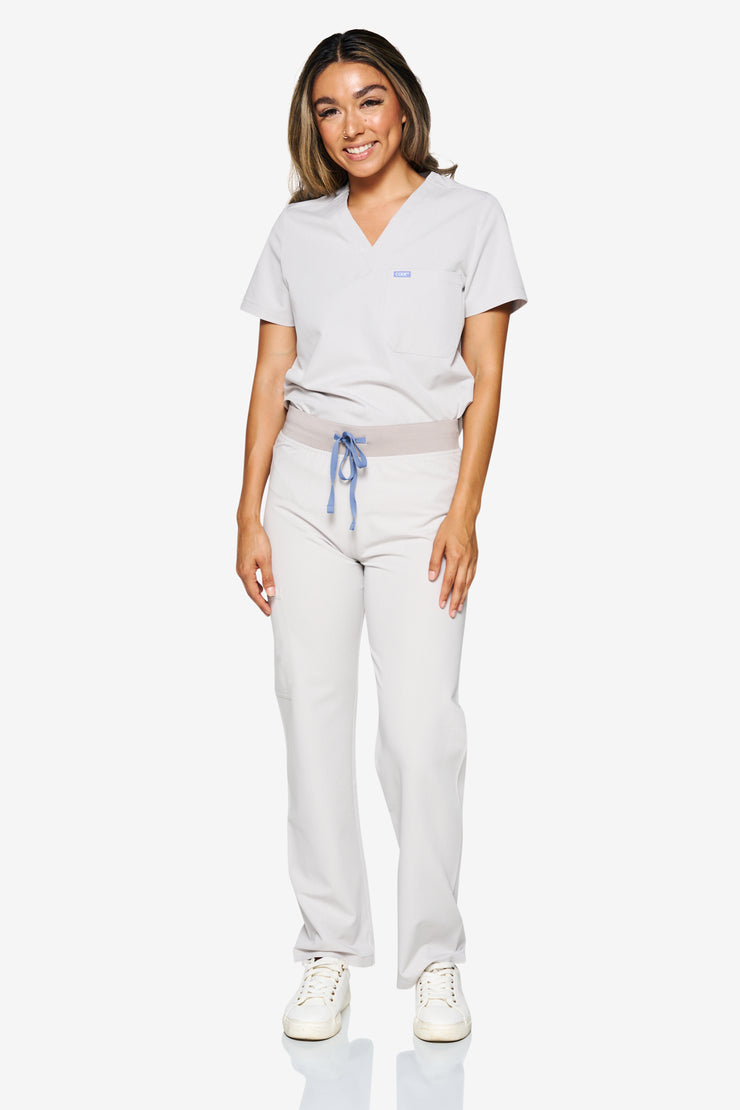 Overcast Grey Fit Straight Leg Pant | Storm Collection