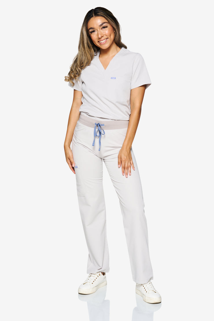 Overcast Grey Fit Straight Leg Pant | Storm Collection