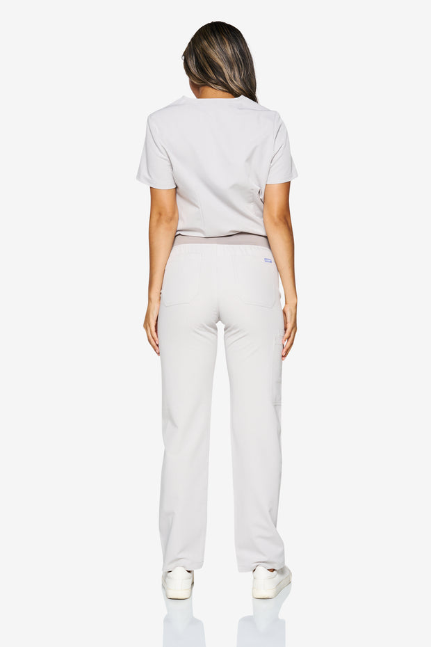 Pantalón de pernera recta de ajuste gris nublado | Colección Storm VENTA FINAL