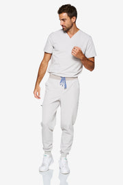 Overcast Grey Fit Joggers | Storm | Men