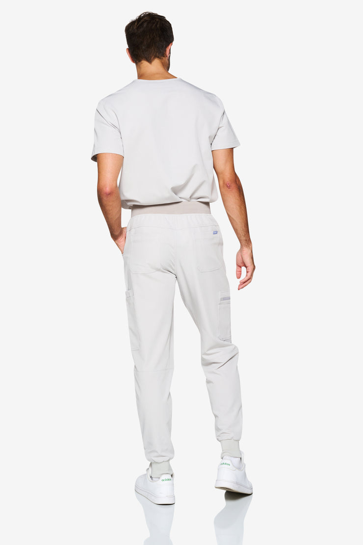 Overcast Grey Fit Joggers | Storm | Men