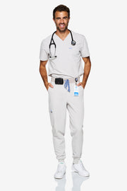 Overcast Grey Fit Joggers | Storm | Men
