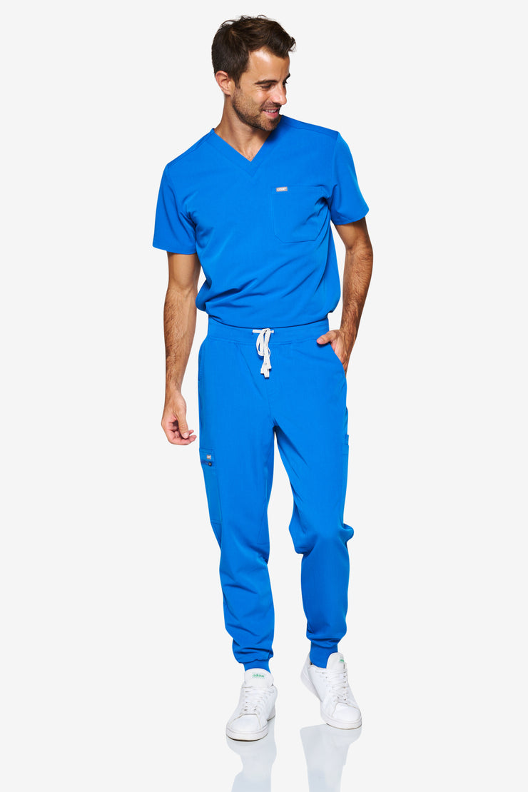 Sapphire Royal Blue Fit Joggers | Gem | Men