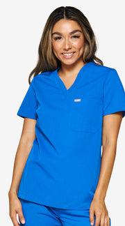 Sapphire Royal Blue Scrub Top | Gem Collection