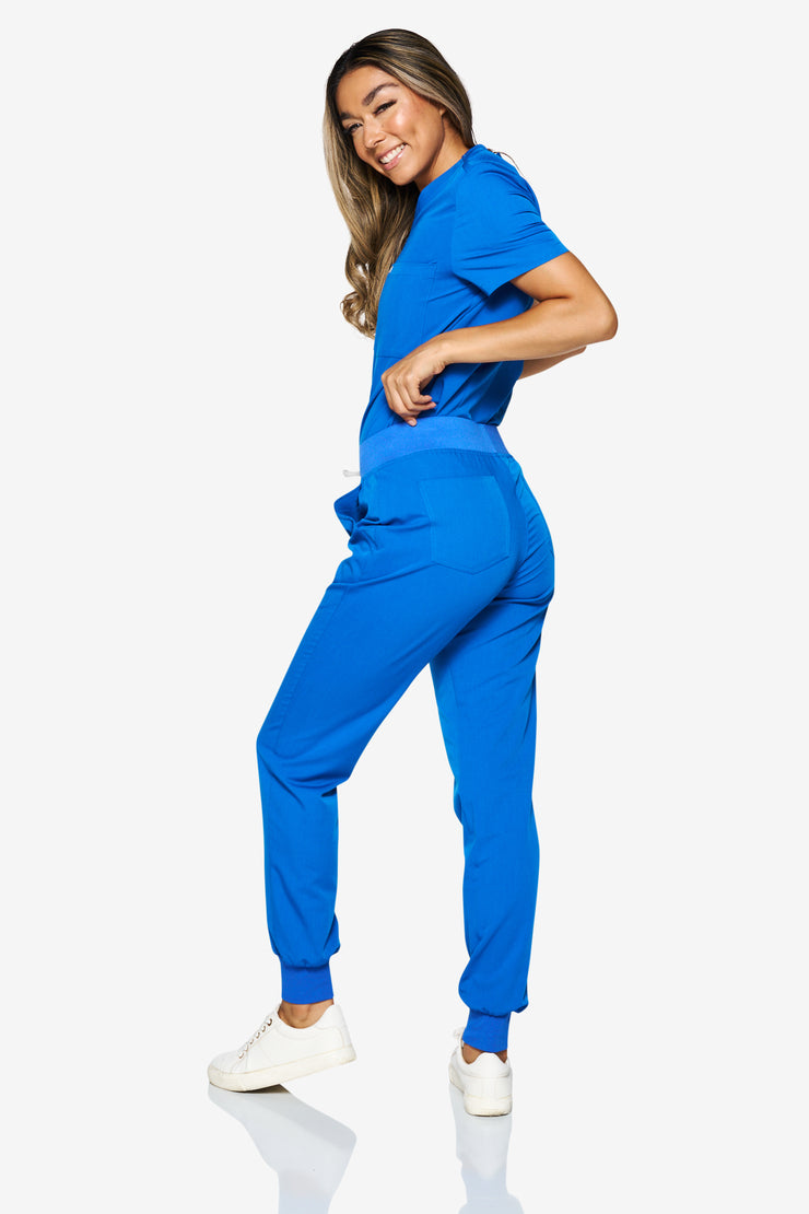 Sapphire Royal Blue Fit Joggers | Gem Collection