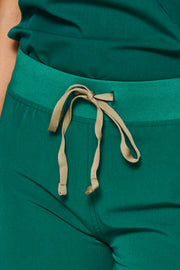 Emerald Hunter Green Straight Leg Pant | Gem Collection | FINAL SALE
