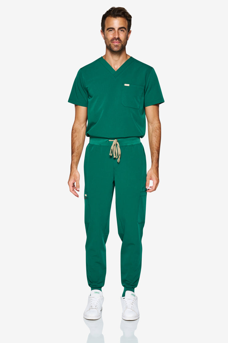 Emerald Hunter Green Fit Joggers | Gem | Men