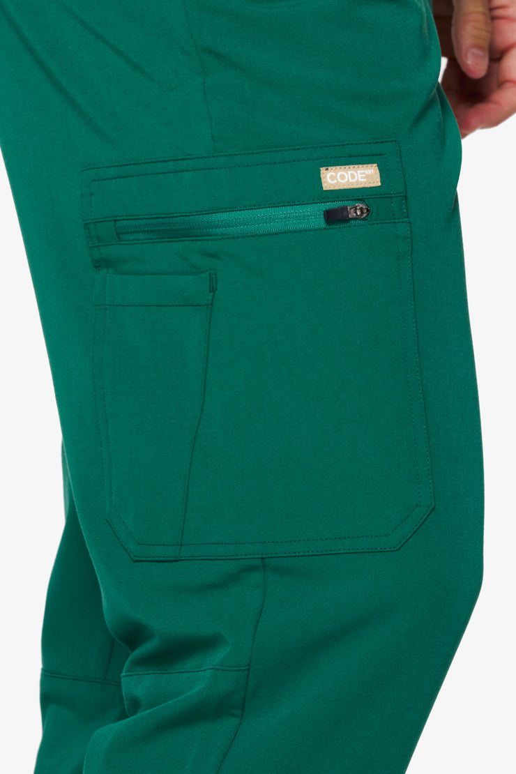 Emerald Hunter Green Fit Joggers | Gem | Men