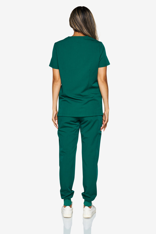 Emerald Hunter Green Fit Joggers | Gem Collection