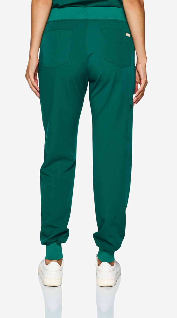 Emerald Hunter Green Fit Joggers | Gem Collection