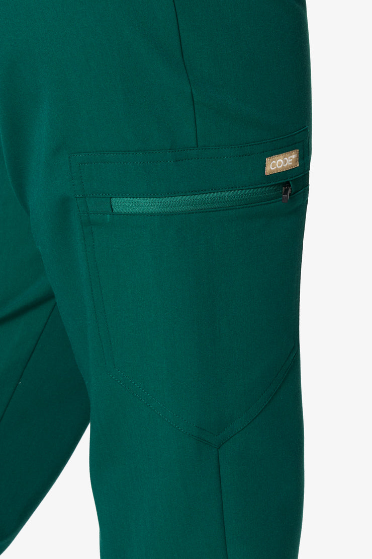 Emerald Hunter Green Fit Joggers | Gem Collection