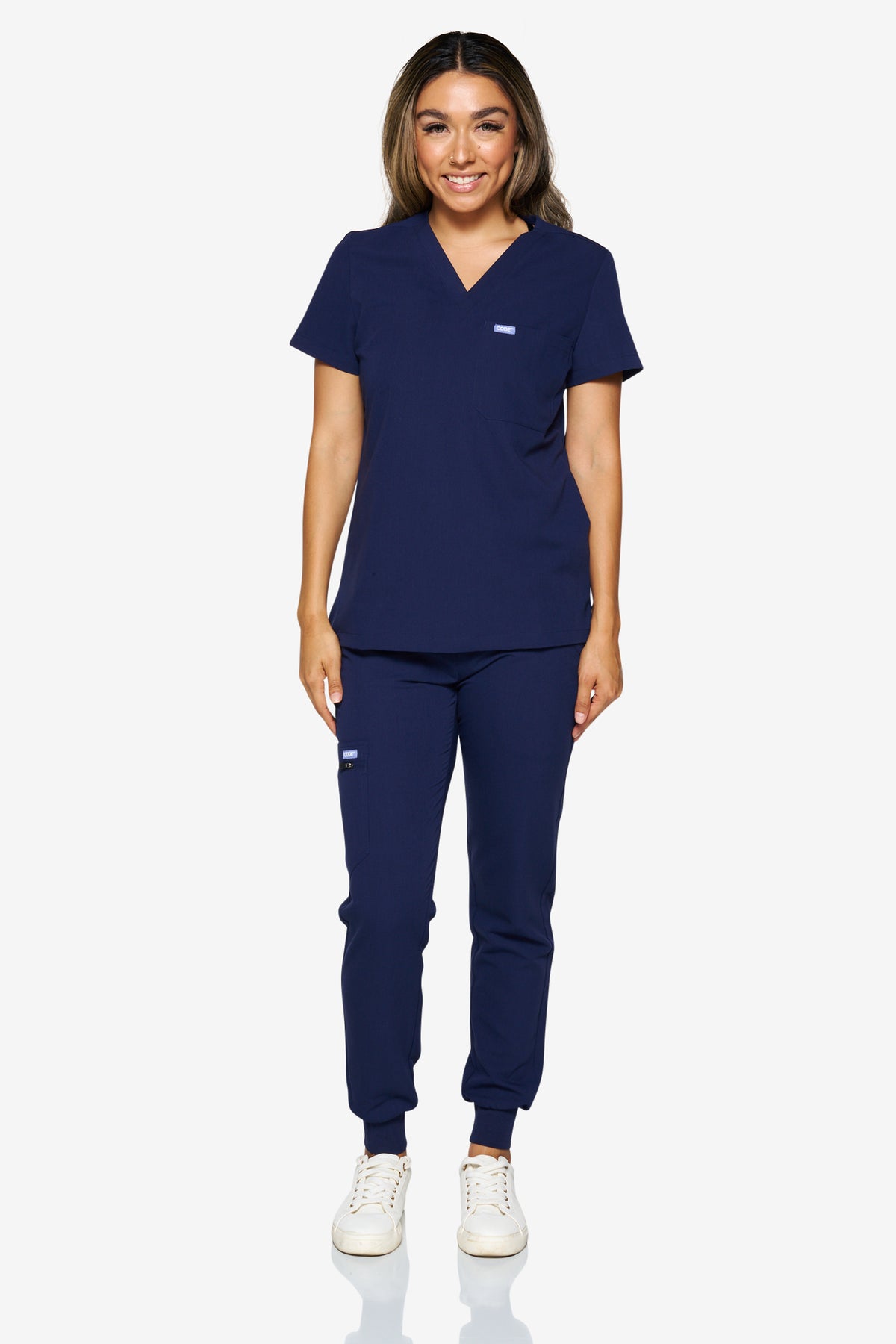 Navy Fit Jogger Bottom