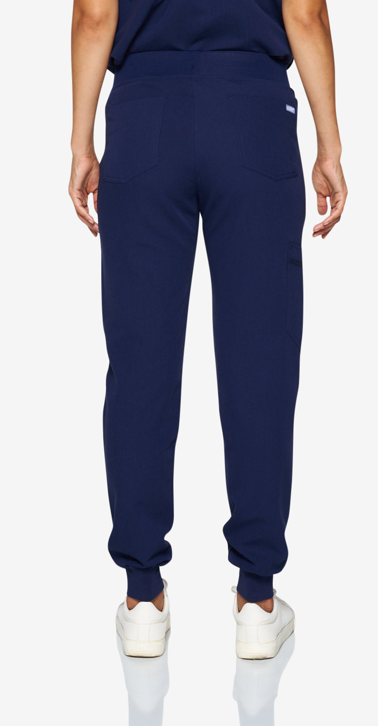 Navy Fit Scrub Joggers | Shock Collection