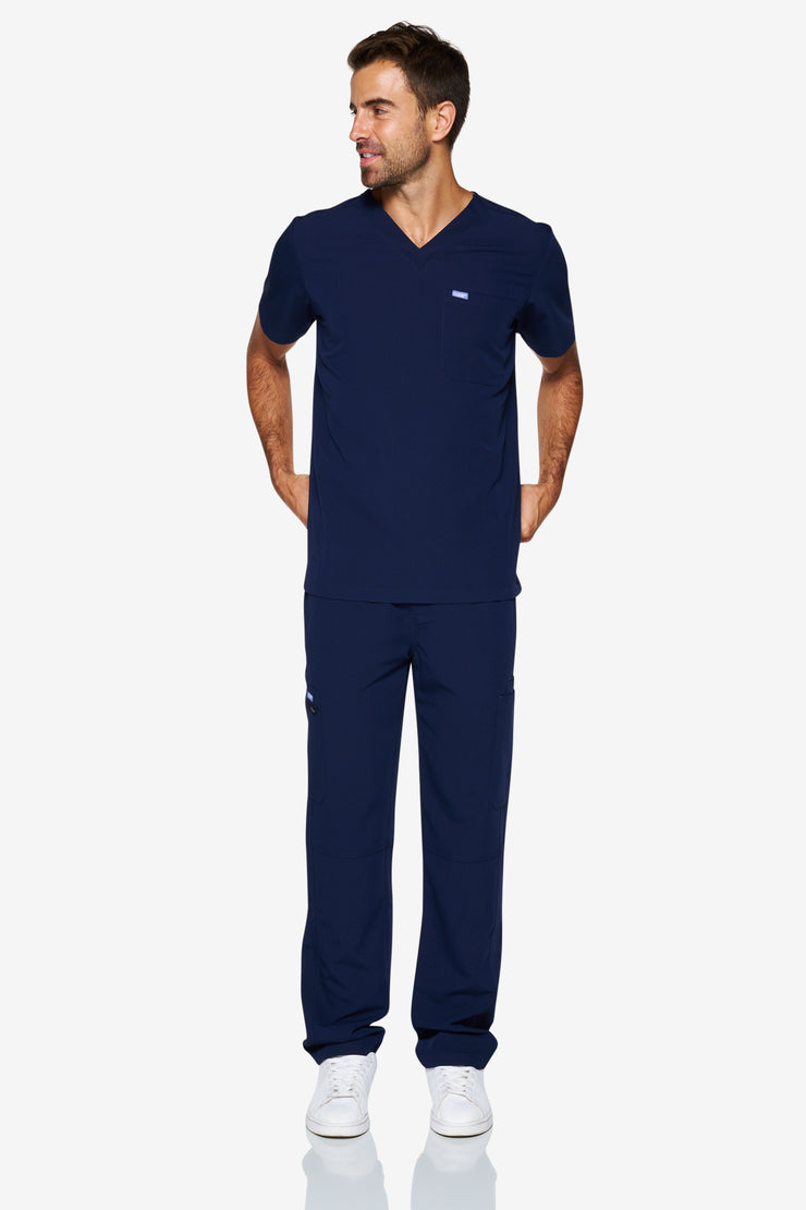 Navy Scrub Top | Shock Collection | MEN
