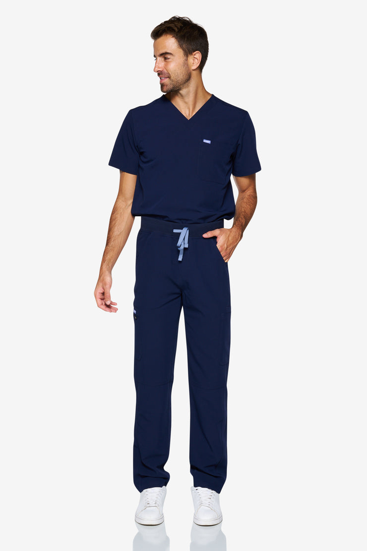 Navy Straight Leg Pant | Shock Collection | Men