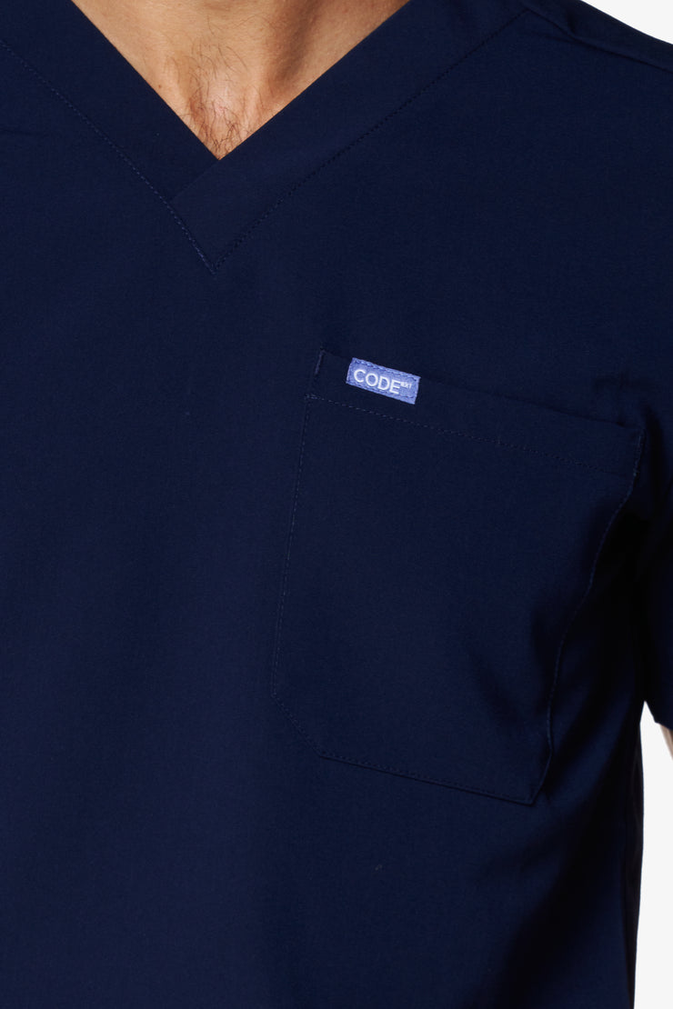 Blusa médica azul marino | Colección Choque | HOMBRES
