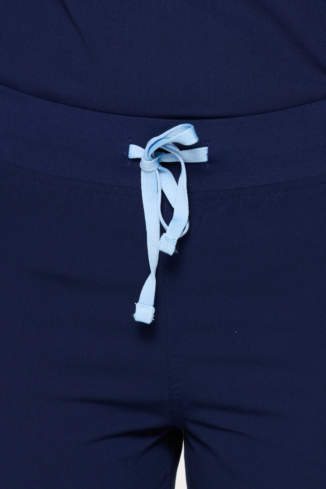★codegraphy★ Cool Linen Like Deep Tuck Banding Pants Navy ☆codegraphy☆ Cool Linen Like Deep Tuck Banding Pants Navy